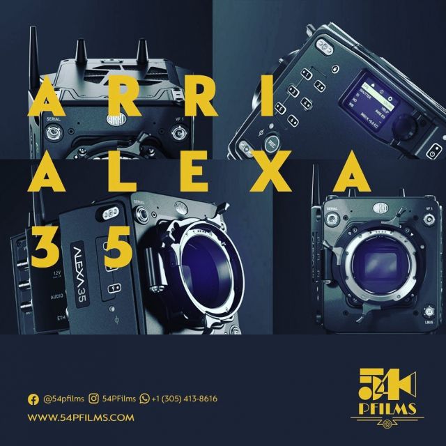 We are glad to be one of the first production companies in bring to you the brand new @arri #Alexa35 and be able to create stories and contribute to the art and the culture. https://www.54pfilms.com/ join us to make our dreams become films!